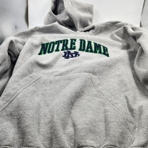 Notre Dame Gray Hoodie